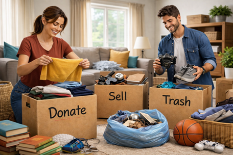 Decluttering Before Packing Saves You Real Money