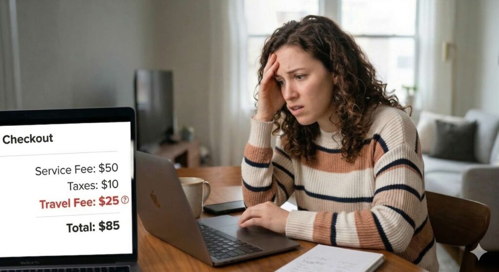 Why the Travel Fee Often Surprises People 