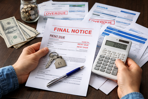 Unpaid Rent Or Bills