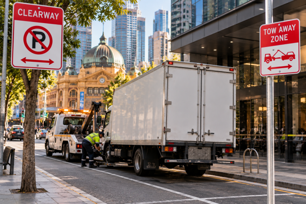 Clearways and tow-away zones