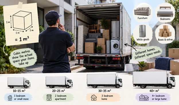 How Removalists Actually Size a Truck