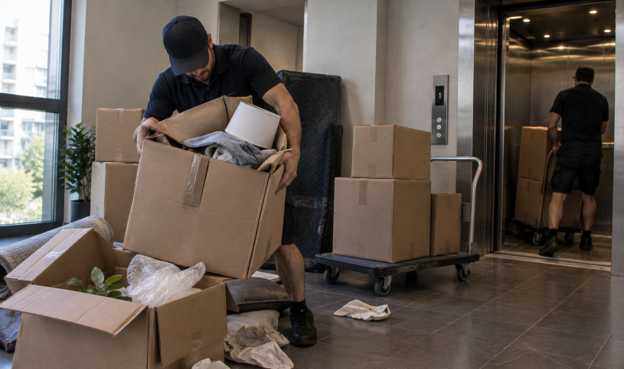 Poor Packing for a Multi-Stage Apartment Move
