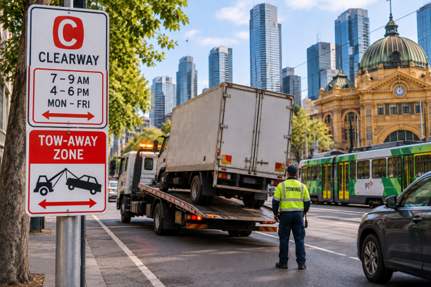 What clearways are and why they catch moving trucks out